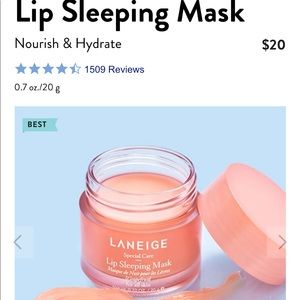 Real Laneige sleeping mask